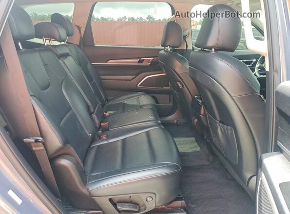 5XYP64HC0LG006317 2020 KIA TELLURIDE Серый Вид задней части салона