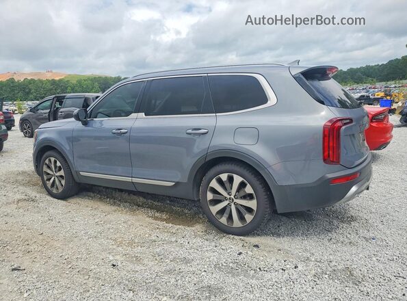 5XYP64HC0LG006317 2020 KIA TELLURIDE Серый Задняя левая четверть