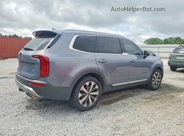 5XYP64HC0LG006317 2020 KIA TELLURIDE Серый Задняя правая четверть