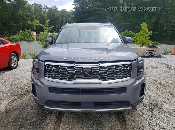 5XYP64HC0LG006317 2020 KIA TELLURIDE Серый Вид спереди