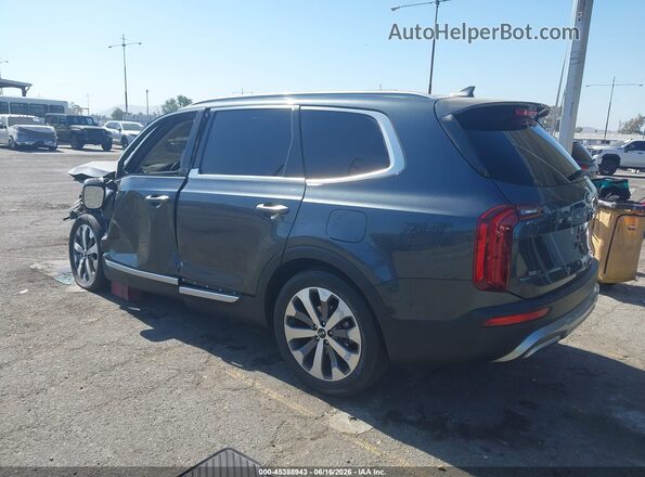 5XYP64HC0LG009735 2020 KIA TELLURIDE Gray Trasero izquierdo
