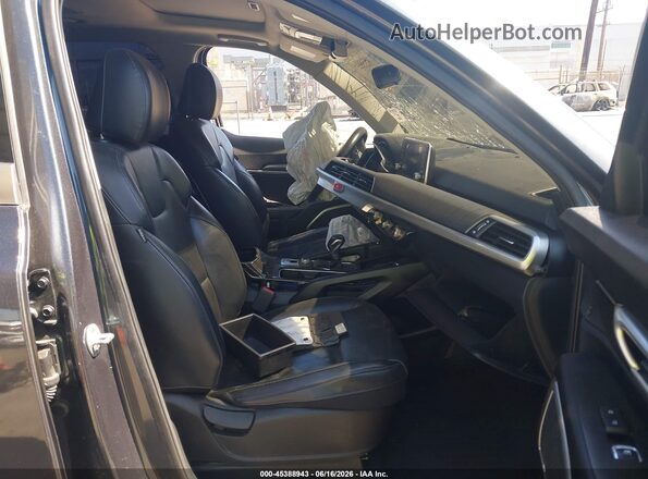 5XYP64HC0LG009735 2020 KIA TELLURIDE Gray Vista interior delantera