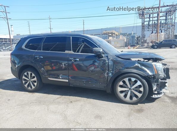 5XYP64HC0LG009735 2020 KIA TELLURIDE Gray Vista del cuadro de instrumentos
