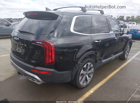 5XYP64HC0NG285559 2022 KIA TELLURIDE Black Rear right