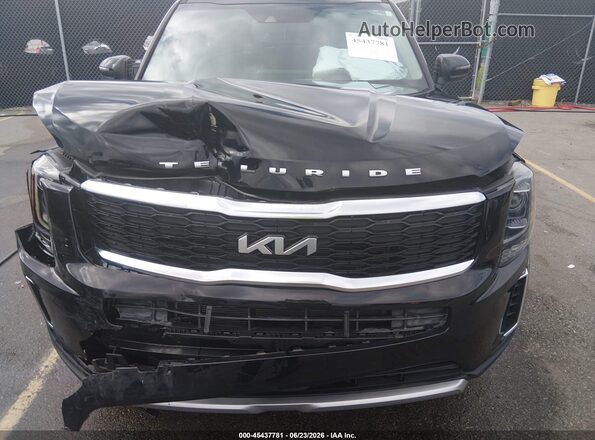 5XYP64HC0NG285559 2022 KIA TELLURIDE Black Front view