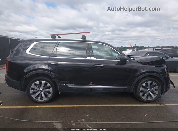5XYP64HC0NG285559 2022 KIA TELLURIDE Black Rear interior view
