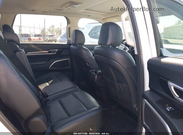 5XYP64HC1LG014734 2020 KIA TELLURIDE White Widok naklejki z numerem VIN