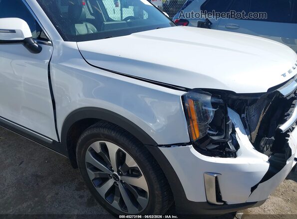 5XYP64HC1LG014734 2020 KIA TELLURIDE White Widok wnętrza z tyłu