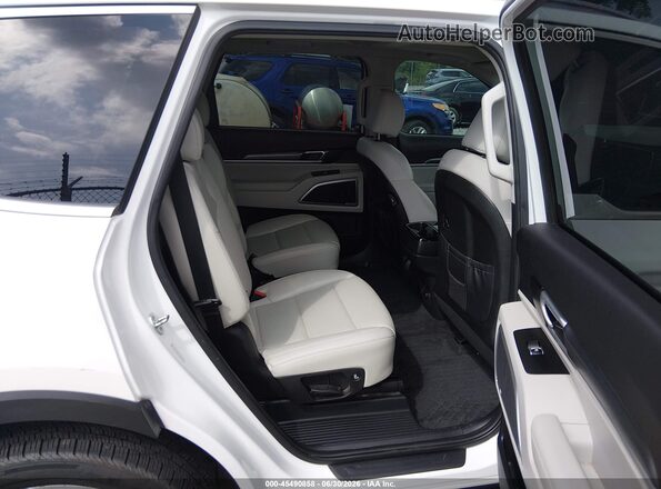 5XYP64HC1MG098751 2021 KIA TELLURIDE White Widok naklejki z numerem VIN