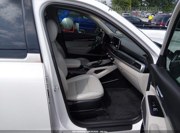 5XYP64HC1MG098751 2021 KIA TELLURIDE White Widok wnętrza z przodu