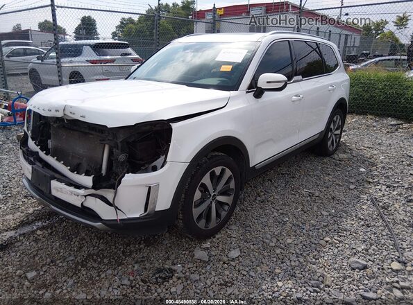 5XYP64HC1MG098751 2021 KIA TELLURIDE White Przód lewy