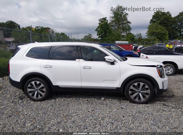 5XYP64HC1MG098751 2021 KIA TELLURIDE White Widok wnętrza 360 stopni