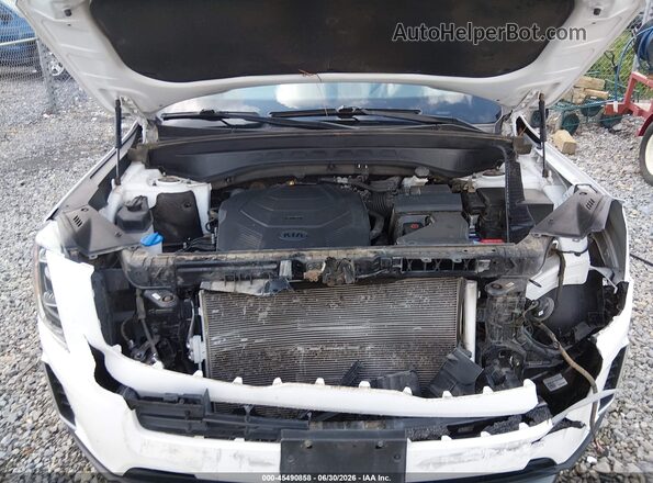 5XYP64HC1MG098751 2021 KIA TELLURIDE White Widok z tyłu