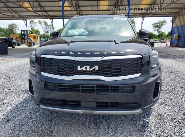 5XYP64HC1NG239481 2022 KIA TELLURIDE Black წინა ხედი