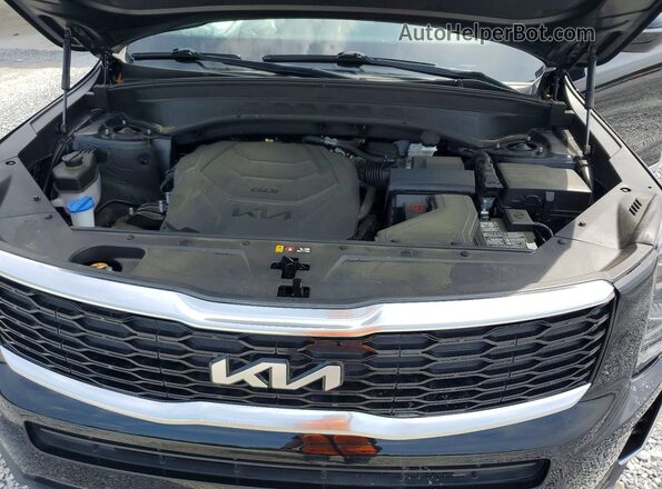 5XYP64HC1NG239481 2022 KIA TELLURIDE Black უკანა სალონის ხედი