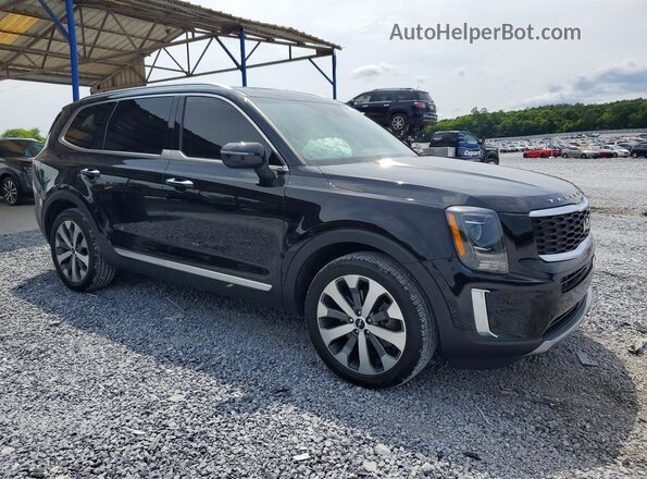 5XYP64HC1NG239481 2022 KIA TELLURIDE Black წინა მარჯვენა