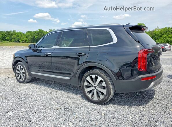 5XYP64HC1NG239481 2022 KIA TELLURIDE Black უკანა მარცხენა