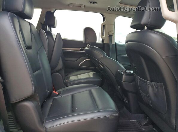 5XYP64HC1NG239481 2022 KIA TELLURIDE Black უკანა სავარძლების ხედი