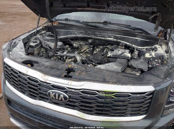 5XYP64HC3LG032524 2020 KIA TELLURIDE Gray Widok z przodu