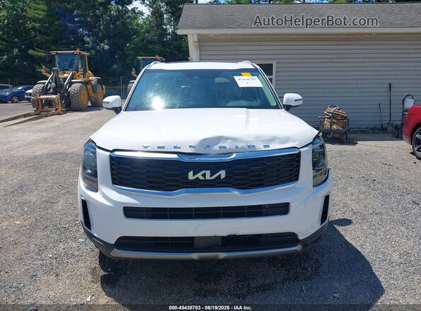 5XYP64HC3NG245864 2022 KIA TELLURIDE White Սալոնի հետևի տեսք