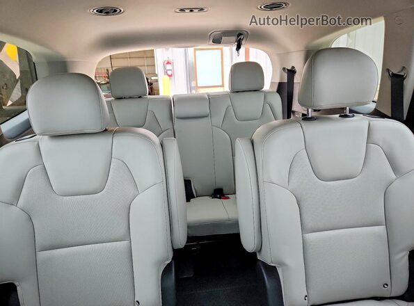 5XYP64HC4MG140345 2021 KIA TELLURIDE White Vista de los asientos traseros