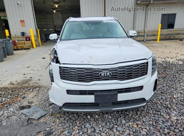 5XYP64HC4MG140345 2021 KIA TELLURIDE White Vista frontal