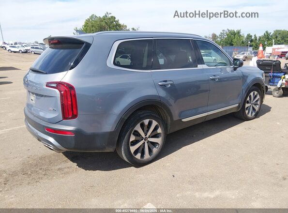 5XYP64HC5MG192924 2021 KIA TELLURIDE Gray Հետևի աջ