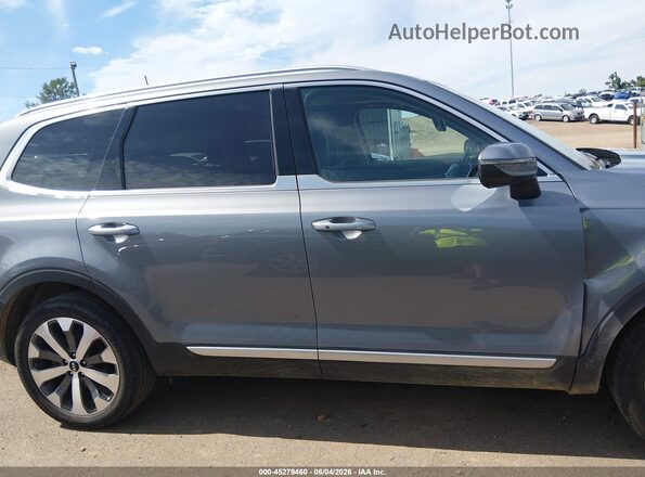 5XYP64HC5MG192924 2021 KIA TELLURIDE Gray Սալոնի հետևի տեսք