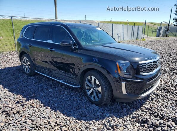 5XYP64HC7LG050251 2020 KIA TELLURIDE Black Delantero derecho