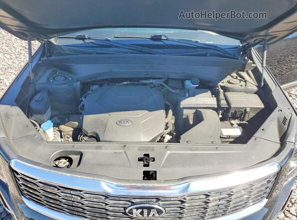 5XYP64HC7LG050251 2020 KIA TELLURIDE Black Vista del compartimento del motor