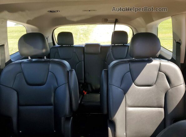 5XYP64HC7LG050251 2020 KIA TELLURIDE Black Vista de los asientos traseros