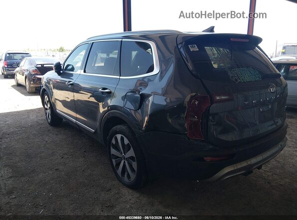 5XYP64HC7LG081290 2020 KIA TELLURIDE Black წინა ხედი
