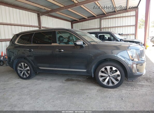 5XYP64HC7LG081290 2020 KIA TELLURIDE Black უკანა სალონის ხედი