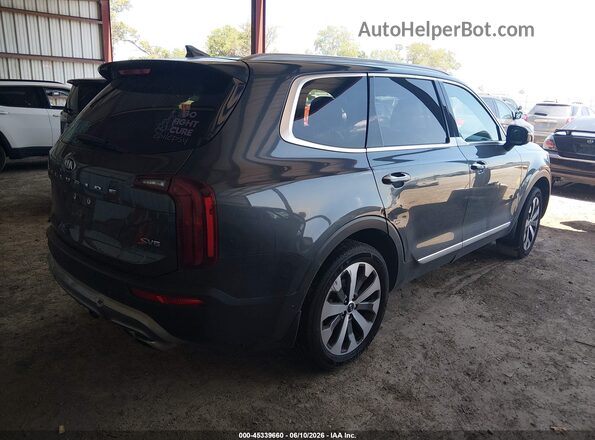 5XYP64HC7LG081290 2020 KIA TELLURIDE Black უკანა მარჯვენა
