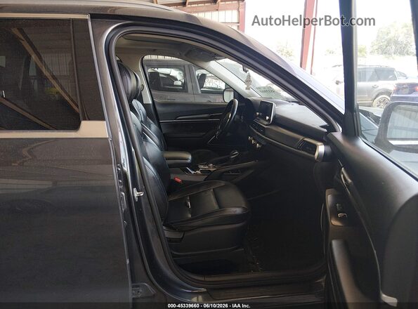 5XYP64HC7LG081290 2020 KIA TELLURIDE Black წინა სალონის ხედი