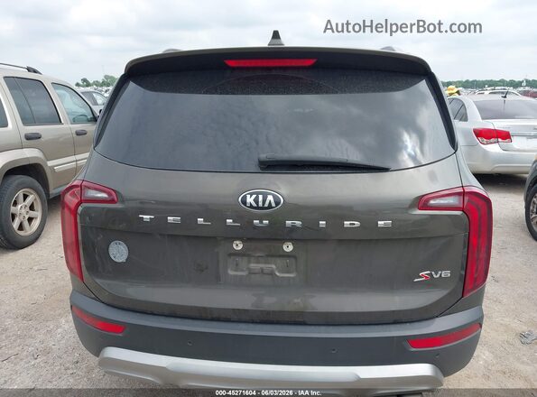 5XYP64HC7MG119019 2021 KIA TELLURIDE Brown 
