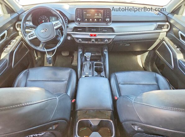 5XYP64HC8LG032230 2020 KIA TELLURIDE Угольный 