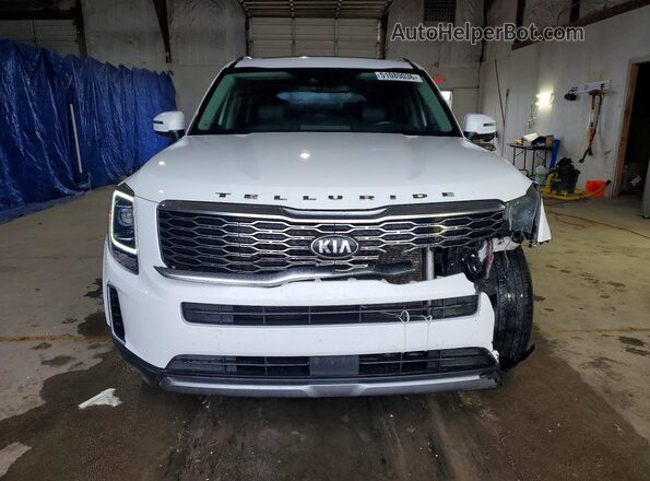 5XYP64HC8MG122026 2021 KIA TELLURIDE White Front view