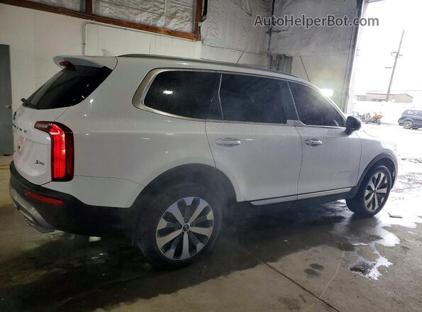 5XYP64HC8MG122026 2021 KIA TELLURIDE White Rear right
