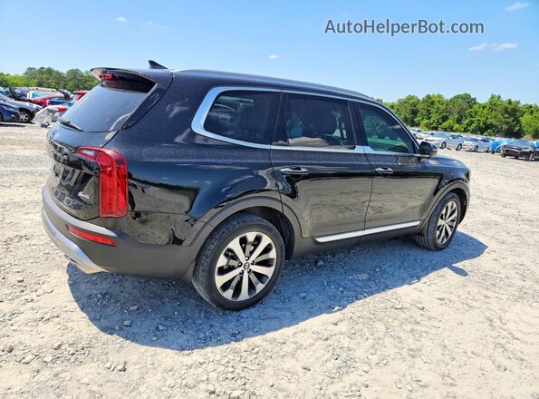 5XYP64HC8MG127212 2021 KIA TELLURIDE Black უკანა მარჯვენა