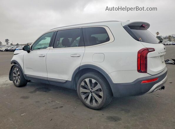 5XYP64HC9LG066841 2020 KIA TELLURIDE White Trasero izquierdo