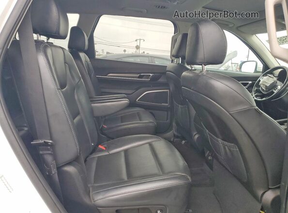 5XYP64HC9LG066841 2020 KIA TELLURIDE White Vista interior trasera