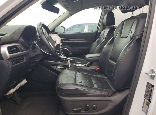 5XYP64HC9LG066841 2020 KIA TELLURIDE White Vista interior delantera