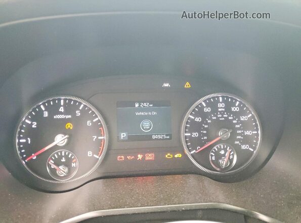 5XYP64HC9LG066841 2020 KIA TELLURIDE White Vista del cuadro de instrumentos