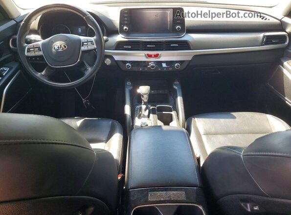 5XYP64HC9MG110189 2021 KIA TELLURIDE Gray Vista del salpicadero