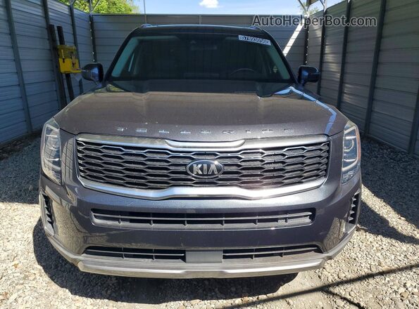 5XYP64HC9MG110189 2021 KIA TELLURIDE Gray Vista frontal