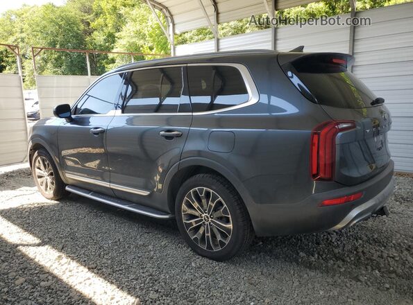 5XYP64HC9MG110189 2021 KIA TELLURIDE Gray 