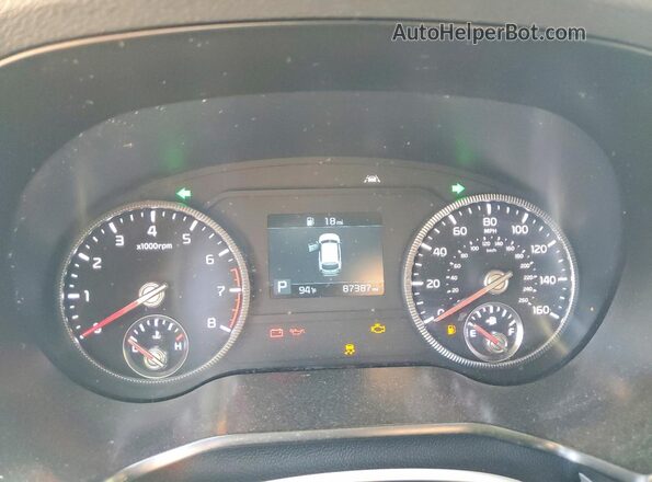5XYP64HC9MG110189 2021 KIA TELLURIDE Gray Vista del cuadro de instrumentos