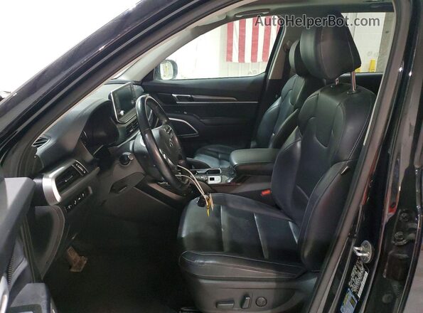5XYP64HC9MG151762 2021 KIA TELLURIDE Black წინა სალონის ხედი