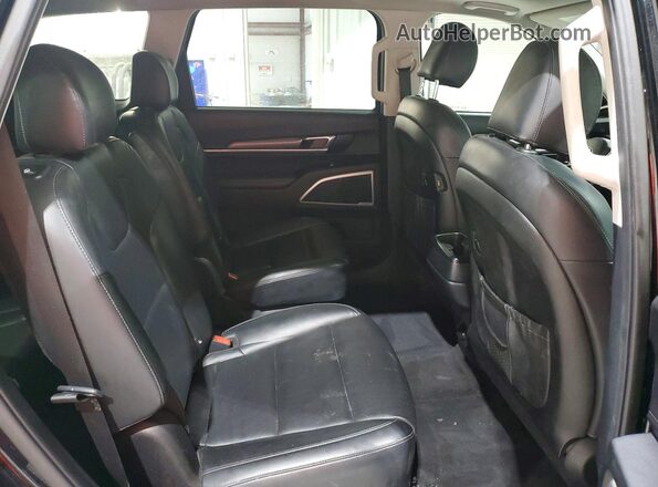 5XYP64HC9MG151762 2021 KIA TELLURIDE Black უკანა სალონის ხედი